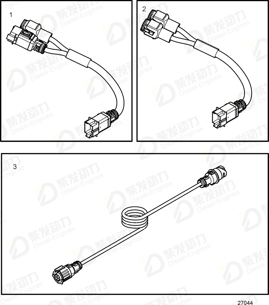 volvo penta Wiring harness 21930866 Drawing volvo penta Wiring harness 21930866 Drawing